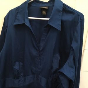 Lane Bryant 26 button blouse-hardly worn